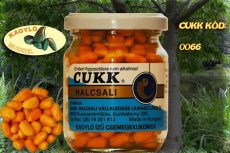 CUKK Világos narancssárga csemege kukorica 220 ml-es üvegben kagyló ízesítéssel CUKK Világos narancssárga csemege kukorica 220 ml-es üvegben kagyló ízesítéssel