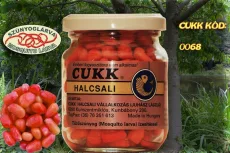 CUKK Rózsaszín csemege kukorica 220 ml-es üvegben, szúnyoglárva ízű