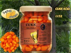 CUKKHalvány narancssárga csemege kukorica (sajt) 220 ml-es üvegben