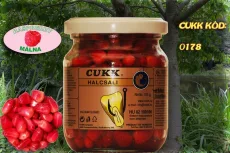 CUKK Bordó csemege kukorica 220 ml-es üvegben, málnás