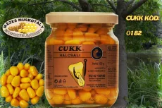 CUKK Sárga csemege kukorica 220 ml-es üvegben, mézes-muskotály ízű