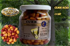 CUKK Világosbarna csemege kukorica (mézeskalács) 220 ml-es üvegben, 