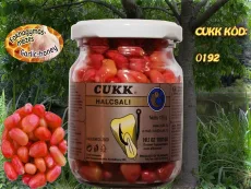 CUKK Halvány rózsaszín csemege kukorica (fokhagymás-mézes) 220 ml-es üvegben, 