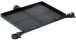   RIVE Painted alu side tray black XL 490x390 D36 (oldaltálca)