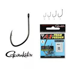 Gamakatsu A1 TEAM FEEDER EYED PELLET CARP 10