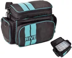 RIVE Carryall feeder bag + 4 boxes (feeder táska 4db dobozzal)