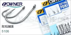 Owner (7db/csomag) Flyliner live bait 5106 1/0