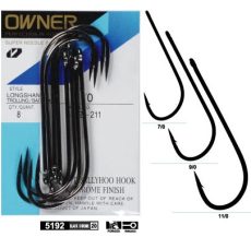 Owner (4db/csomag) Longshank trolling 5192 11/0