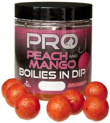 Sensas Boilies In Dip Pro Peach Mango 150g 20mm