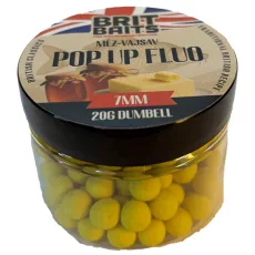 BritBaits Pop Up fluo Méz-Vajsav 7 mm