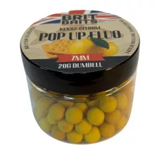BritBaits Pop Up fluo Keksz-Citrom 7 mm