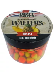 BritBaits Fluo Wafters Dumbell Banán-Ananász 10mm