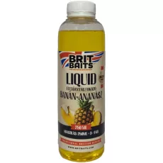 BritBaits Liquid Banán-Ananász 250 ml