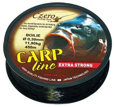 Carp line fekete zsinór 0,25mm 450m