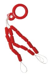 Neopren stopper vastag, narancs, nagy (STP-046 LARGE)