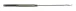Bojli tű inox füles rövid (NDL-008S)