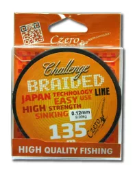Challenge braided 135 m 0,25 21,70 kg