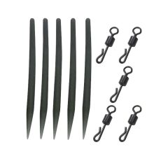 Gyorscsatlakozó szilikoncsővel 10-es méret 5db/csomag Gyorscsatlakozó szilikoncsővel 10-es méret 5db/csomag