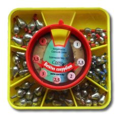 Betétes cseppólom készlet 150g