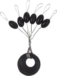 Neopren stopper hordó fekete L 36db./csomag