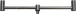 Buzzbar 22cm inox