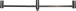 Buzzbar 30cm inox
