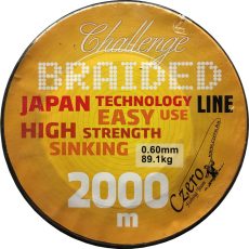Challenge braided 2000 m 0,14 10,30 kg