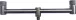 Buzzbar 20cm 2 botos csavaros INOX