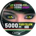Kendo feeder fluo-yellow 5000 m 0,22 7,50 kg