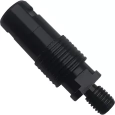 Gyorscsatlakozó adapter alumínium fekete