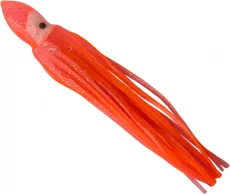 Octopus orange glitter 16,5cm 3db/csomag