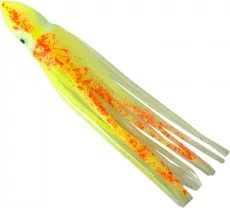 Octopus fluminous-orange 16,5cm 3db/csomag