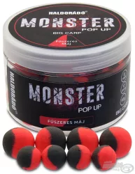 Haldorádó MONSTER Pop Up Big Carp - Fűszeres Máj