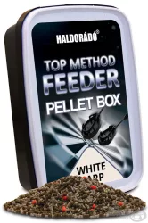 Haldorádó Top Method Feeder Pellet Box - WHITE CARP