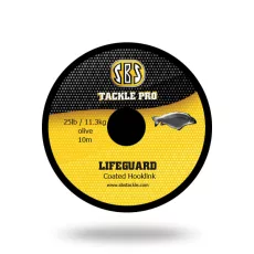 SBS Lifeguard bevonatos előkezsinór 10m 25lb olívzöld