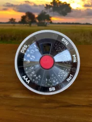 Dinsmores ólom készlet 6 fakkos kerek nagy