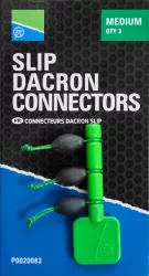 Preston Slip Dacron Connector - Medium