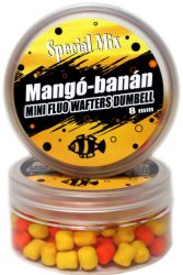 Special mix Fluo Wafters Dumbell mangó-banán 8mm