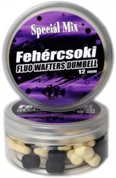 Special mix Fluo Wafters Dumbell fehércsoki 12mm