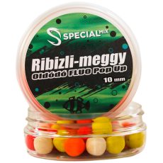 Speciál mix Oldódó Fluo Pop-up bojli 10 mm RIBIZLI-MEGGY